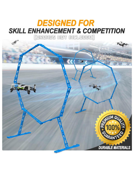 Curso de Obstáculos Drone Beria ZA01 - 3 Paquetes Aros