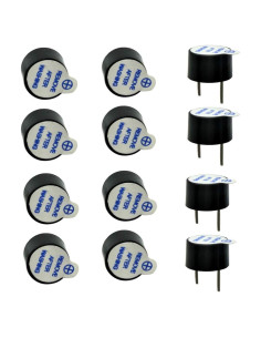 Buzzer Activo de Alarma 5V Beeper Rastreador Bnafes 12 PCS