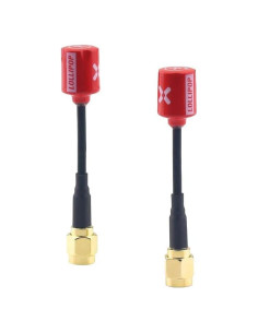 Antena FPV FOXEER Lollipop V4 5.8GHz RHCP 2.5dBi SMA para Drone