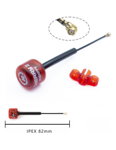 Antena FPV RUSHFPV Cherry 2 II 82mm RHCP 5.8G para Drones 2