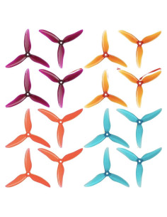 Hélices de 5" Gemfan 51499 para Drones FPV - 16 Piezas