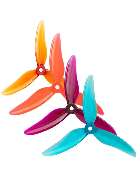 Hélices Gemfan Hurricane 51499 5.1" 16pcs para Drones FPV