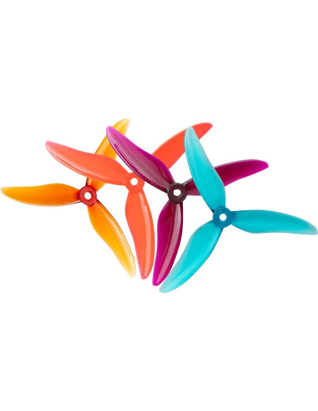 Hélices Gemfan Hurricane 51499 5.1" 16pcs para Drones FPV