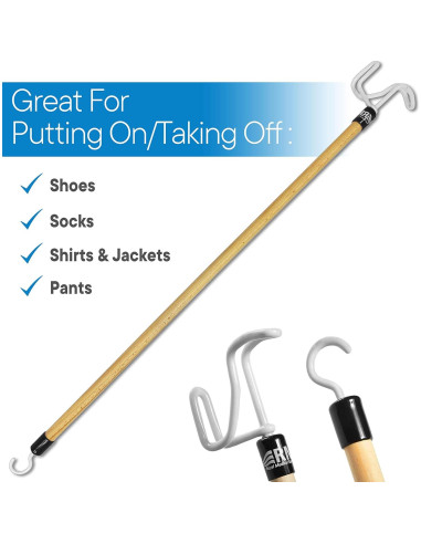 Bastón de Vestir RMS Deluxe 71 cm para Movilidad Limitada