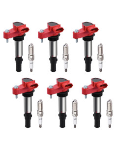 Bobinas de Encendido Pindex UF375 + Bujías 41109 - 6 Pack