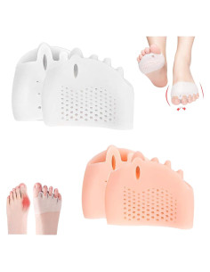 Separadores de Dedos de Silicona Weraeraw - 2 Paquetes