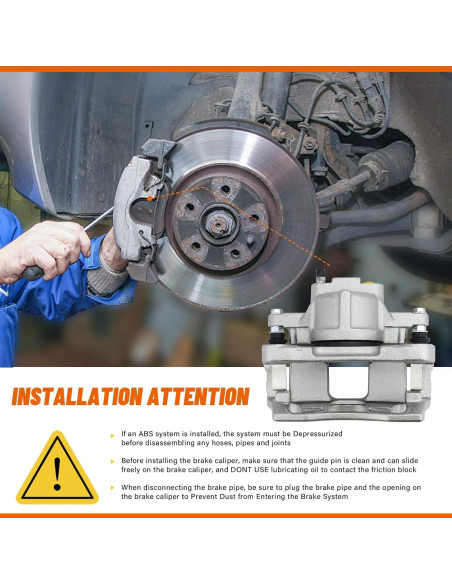 Caliper de Freno Frontal DRIVESTAR 18B5044 18B5045 para Jeep y Dodge