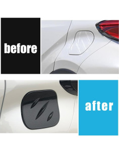 Cubierta de Tapón de Combustible ERIDANUS para Toyota C-HR 2018-2022 Fibra de Carbono 2