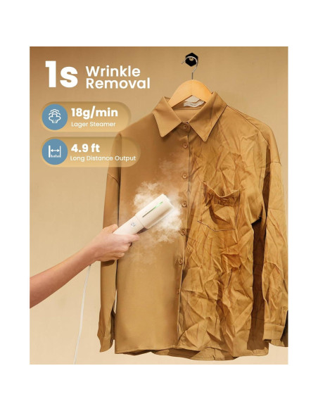 Vaporizador de Viaje Jack y Rose SC-003 2 en 1 1000W Mini