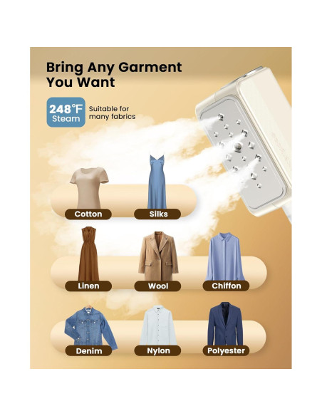 Vaporizador de Viaje Jack y Rose SC-003 2 en 1 1000W Mini