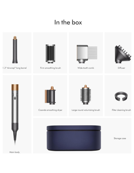 Secador y Estilizador Dyson Airwrap Completo Difusor 0.59kg