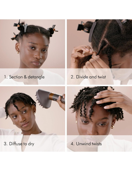 Secador y Estilizador Dyson Airwrap Completo Difusor 0.59kg