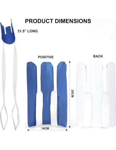 Asistente para Poner Calcetines 3 Dedos - Ideal para Mayores y Discapacitados