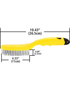 Cepillo de Alambre de Acero Inoxidable Chanharm 26.67 cm 2