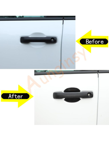 Cubierta de Tazón de Manija de Puerta Aunginsy para Toyota 2022-2025