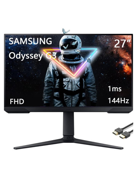 Monitor de Juegos SAMSUNG 27" G32A FHD 165Hz 1ms FreeSync