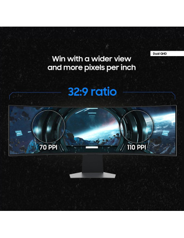 Monitor Curvo Samsung 34" Odyssey OLED G8 3440x1440 175Hz