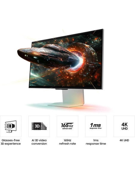 Monitor de Juegos 3D Samsung G90XF 27" 4K 165Hz 1ms