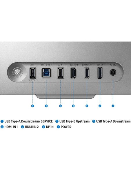 Monitor de Juegos 3D Samsung G90XF 27" 4K 165Hz 1ms