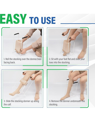 Ayuda para Vestirse Hiumtree Stocking Donner Grande para Medias