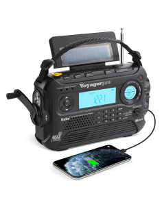 Radio de Emergencia Kaito KA600 Solar y Dynamo AM/FM/LW/SW