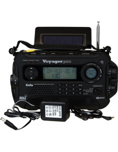 Radio de Emergencia Kaito KA600 Solar y Dynamo AM/FM/LW/SW 2