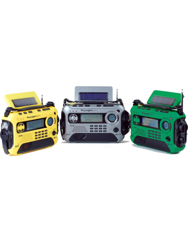 Radio de Emergencia Kaito KA600 Solar y Dynamo AM/FM/LW/SW