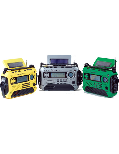 Radio de Emergencia Kaito KA600 Solar y Dynamo AM/FM/LW/SW