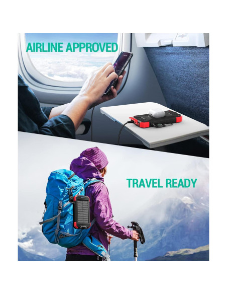 Cargador Solar Power Bank 10,000mAh BLAVOR Inalámbrico 20W