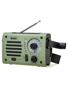 Radio de Emergencia Kaito KA380 con Bluetooth y Panel Solar