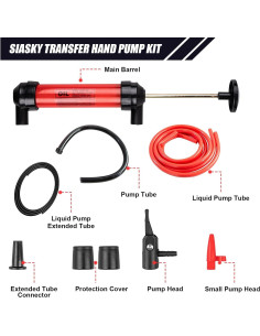 Bomba de Sifón Manual Siasky para Transferencia de Líquidos 12L/min 2