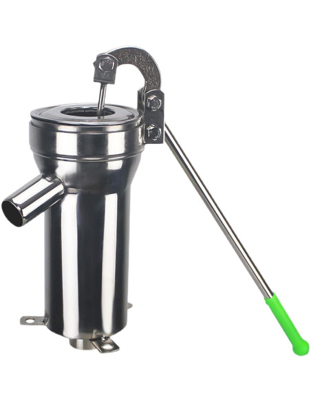 Bomba de pozo manual Locci de acero inoxidable 8m
