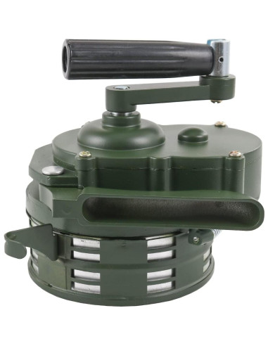 Sirena Manual Portátil DICMIC Verde 110dB 1.2kg