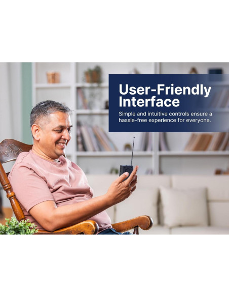 Radio Portátil AM/FM Emerson ER-7000 con Altavoz Integrado