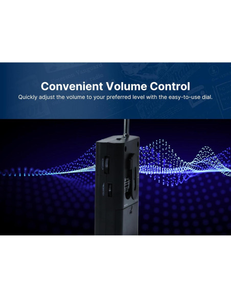 Radio Portátil AM/FM Emerson ER-7000 con Altavoz Integrado