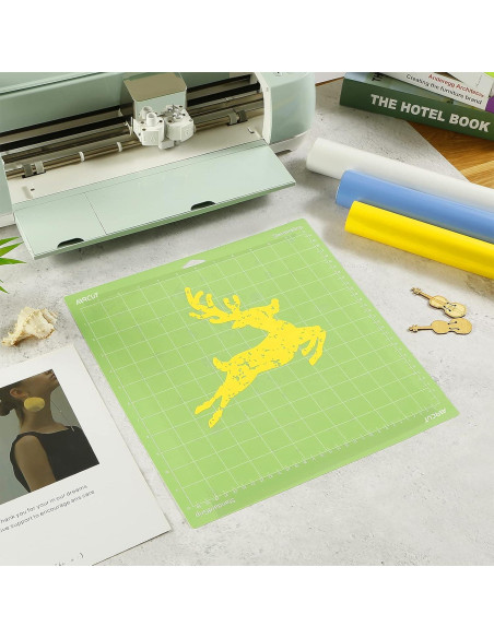 AIRCUT Alfombrilla de Corte 30.48x30.48 cm para Cricut