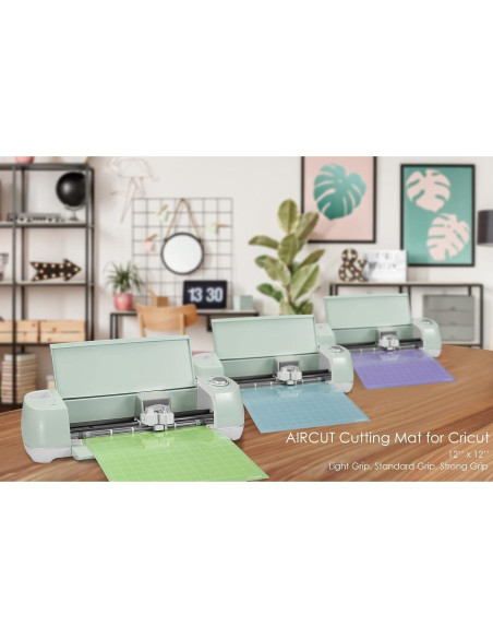 AIRCUT Alfombrilla de Corte 30.48x30.48 cm para Cricut