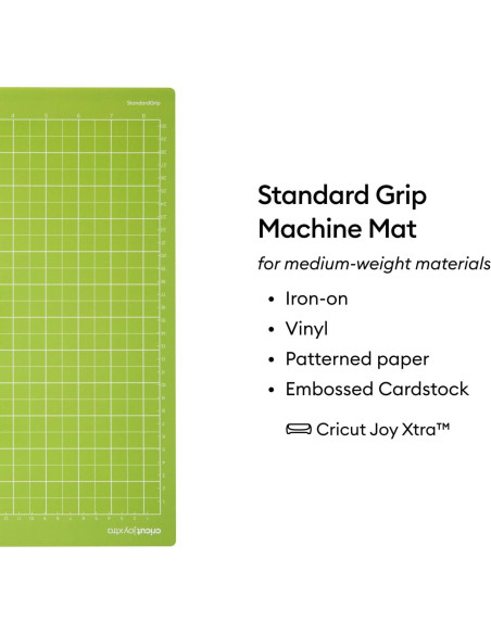 Alfombrilla de Corte Cricut Joy Xtra 21.6x30.5 cm Reutilizable