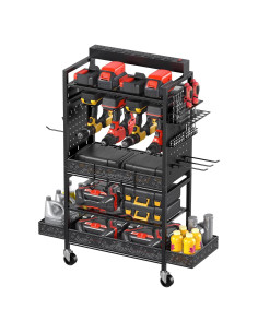 Carro Organizador de Herramientas CCCEI con Estación de Carga