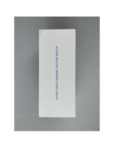 Conmutador KVM VGA USB 4 Puertos DGODRT con Cables Incluidos