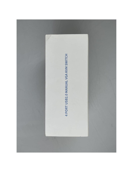 Conmutador KVM VGA USB 4 Puertos DGODRT con Cables Incluidos