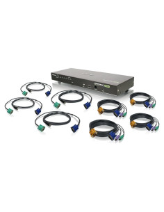 Interruptor KVM IOGEAR GCS1808KIT 8 Puertos USB PS/2 VGA