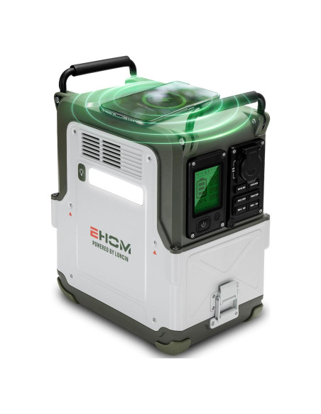 Estación de Energía Portátil EHOM EP600-2 512Wh 600W Batería