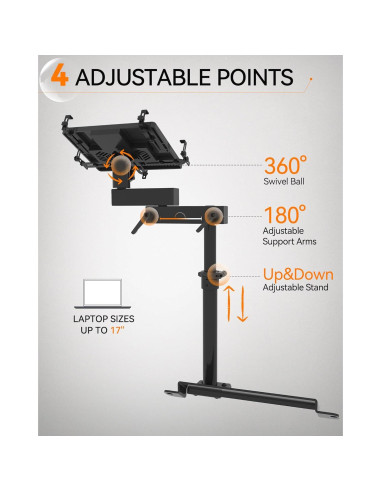 Soporte para Laptop MELIPRON para Toyota Tacoma y 4Runner