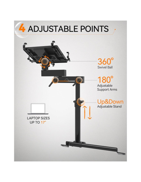 Soporte para Laptop MELIPRON para Toyota Tacoma y 4Runner