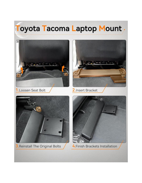 Soporte para Laptop MELIPRON para Toyota Tacoma y 4Runner