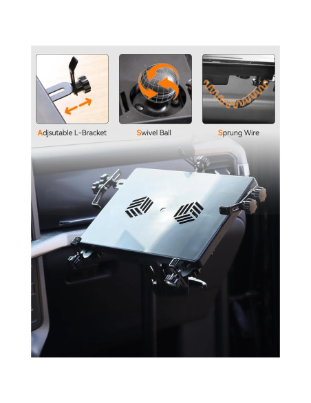 Soporte para Laptop MELIPRON para Toyota Tacoma y 4Runner