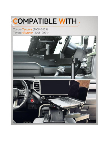 Soporte para Laptop MELIPRON para Toyota Tacoma y 4Runner