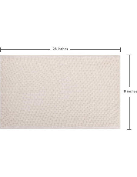 Toallas de Cocina de Algodón Joybest - Paquete de 4, 45.7x71.1 cm, Beige