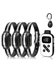 Collar de Choque PetJoy para 3 Perros con Control Remoto